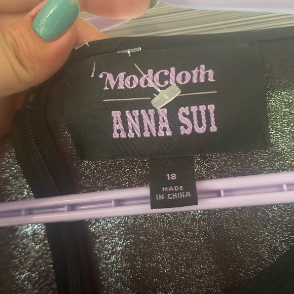 ModCloth x Anna Sui size 18 retro maxi dress - Picture 5 of 6